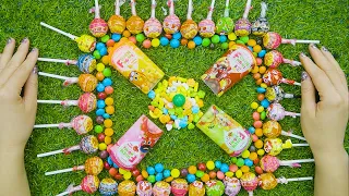 Bóc Kẹo Mút Chupa Chups, Kẹo Cầu Vồng / Rainbow Candy / Lollipops Candy ASMR #49