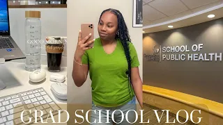 GRAD SCHOOL VLOG | FIRST DAY OF THE SEMESTER | Georgia State University Master's of Public Health