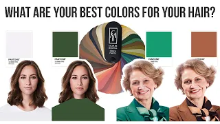 What Colors Look Best With Your Hair | Color Analysis | Finding Your Season!