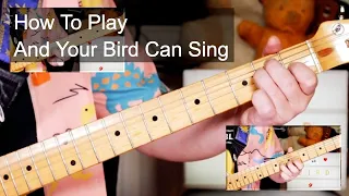 'And Your Bird Can Sing' The Beatles Guitar Lesson