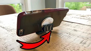 5 SECOND Cell Phone Holders with Binder Clips! 💥 (EASY and Fast Ideas DIY)