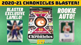 2020-21 Panini Chronicles Basketball Blaster Box Opening Review! * LAMELO & AUTO * NEW Retail Cards!