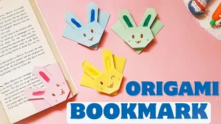 Origami Rabbit Bookmark: Easy paper Craft🐰