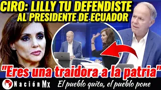 #mexico 🚨LILLY TELLEZ NIEGA CON CIRO HABER DEFENDIDO AL PRESIDENTE ECUATORIANO NOBOA🚨