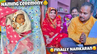 Finally Baby Ka Namkaran Ho Hi Gaya 🥰 Naming Ceremony Vlog