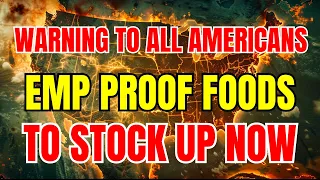 18 CRUCIAL Foods to Stockpile That Will Outlast an EMP Attack!