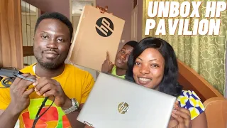 UNBOXING MY NEW HP PAVILION x360 LAPTOP WITH ME ft MY COUSINS