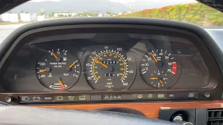 1991 Mercedes-Benz 420SEL Driving and Acceleration - The MB Market