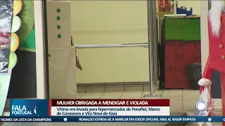 Mulher obrigada a mendigar e violada