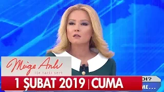 Müge Anlı ile Tatlı Sert 1 Şubat 2019 Cuma  - Tek Parça