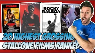 Top 20 Highest Grossing Sylvester Stallone Films Ranked