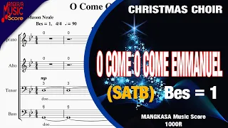 O Come O Come Emmanuel [SATB] | Christmas Choir Tutorial