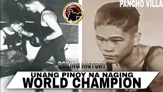 UNANG PINOY na NAGING WORLD CHAMPION  sa KASAYSAYAN ng BOXING| HISTORY