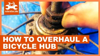 How to overhaul a bicycle hub