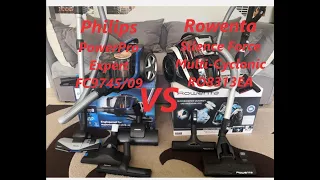 Quel Aspirateur Sans Sac Choisir? PHILIPS PowerPro Expert VS ROWENTA Silence Force Multi-Cyclonic