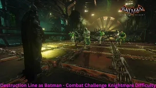 Arkham Batman is a beast... | Batman: Arkham Knight (Flawless Combat)