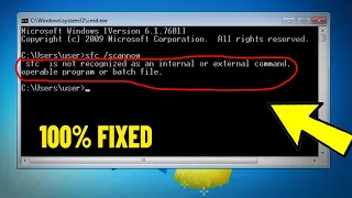 is not recognized as an internal or external command in Windows 11 / 10/8/7 - How To Fix CMD Error ✅