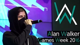 Alan Walker - Live @ Games Week Milan 2016 [BEST QUALITY] (Full Set) 60 fps