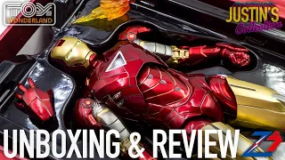 Avengers Iron Man MK6 ZD Toys 1/10 Scale Figure Unboxing & Review