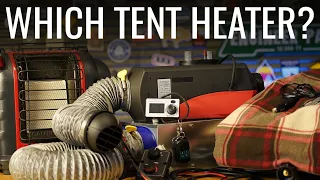 How to heat your tent this winter