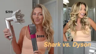 Is the Shark Flexstyle better than the Dyson air wrap?? + blowout tutorial :)