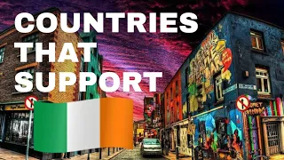 🇮🇪 Top 10 Countries that Support Ireland | Includes France UK & Spain | Yellowstats 🇮🇪