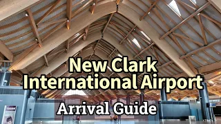 New Clark International Airport Arrival Guide with departure area quick tour
