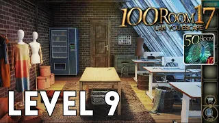 Can You Escape The 100 Room 17 Level 9 (100 Room XVII) Walkthrough