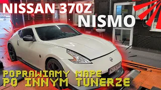 NISSAN 370Z Nismo - Poprawiamy mapę po innym tunerze Strojenie Uprev Rekordowe przyrosty mocy w N/A