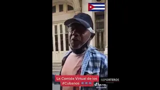 La comida virtual en Cuba