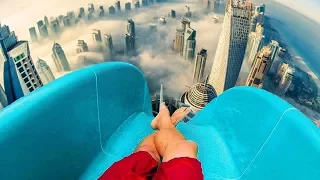 Top 10 MOST INSANE Waterslides YOU WONT BELIEVE EXIST