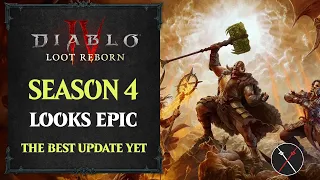 Diablo 4 Season 4 Preview - Improved Itemization, Affixes changes, Helltides overhaul!