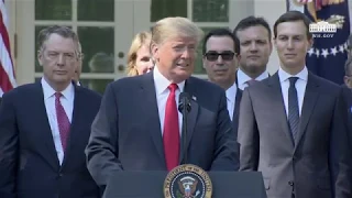 President Trump Delivers Remarks on the United States Mexico Canada Agreement