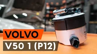 Как заменить топливный фильтр на VOLVO V50 1 (P12) [ВИДЕОУРОК AUTODOC]