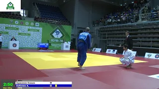 66 kg Аджамов О Кобелев А 24 11 2018 Т1 ПЕРВЕНСТВО РОССИИ по ДЗЮДО, НАЗРАНЬ 2018