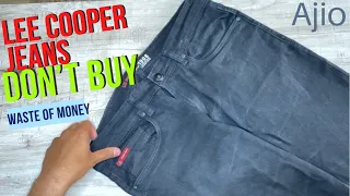 Lee cooper jeans from AJIO | don’t buy without seeing this video