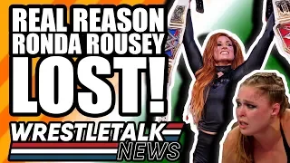 Real Reasons Ronda Rousey LOST At WWE WrestleMania 35! | WrestleTalk News Apr. 2019