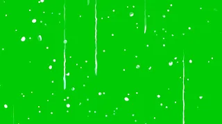 Rain Drops Effects on Window Green Screen HD Video