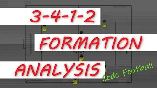 The analysis of 3-4-1-2 formation! Attacking and defending tactics!