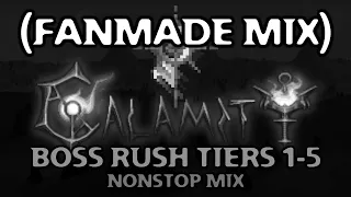 Terraria: Calamity Mod | Boss Rush Tiers 1-5 (Nonstop Mix)