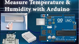 Arduino Tutorial 5# Measure humidity & temperature with arduino / DHT22