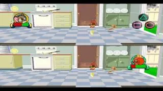 Tom and Jerry Housetrap - Walkthrough Part 14 - Mechani Cat - ePSXe 1.8.0 - 720p