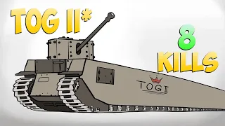 TOG II - 8 Frags 3.6K Damage - King! - World Of Tanks