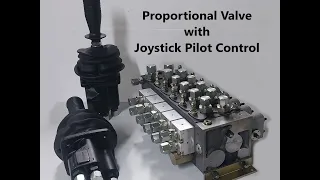 Hydraulic Directional Control Valve with Joystick Pilot Control