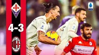 Primo stop in campionato | Fiorentina-Milan 4-3 | Highlights Serie A