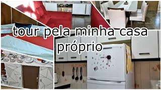 tour pela minha casa próprio 🙏 morando só ❤🌈