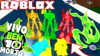 ROBLOX ! BEN 10 - NOVO JOGO MORTO-VIVO (MORTO FRITO) NO BEN 10 ARRIVAL OF ALIENS !