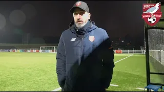 POST MATCH INTERVIEW - JONO GREENING vs Bradford (Park Avenue) - 27/02/23