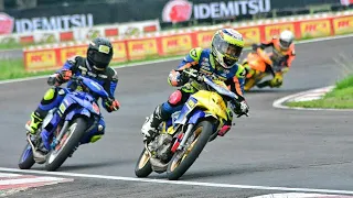 Indoclub Final 2019: Race 2 Underbone 2 Tak 125CC Open (Mix Engine), Wilman Hammer VS Reza Hanum