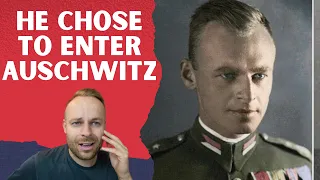 Englishman Reacts to... The man who volunteered to be imprisoned in Auschwitz